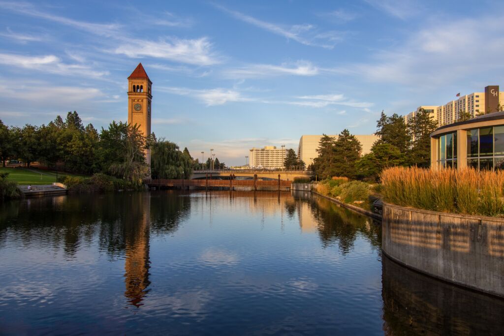 Spokane’s Riverfront Park, Washington.